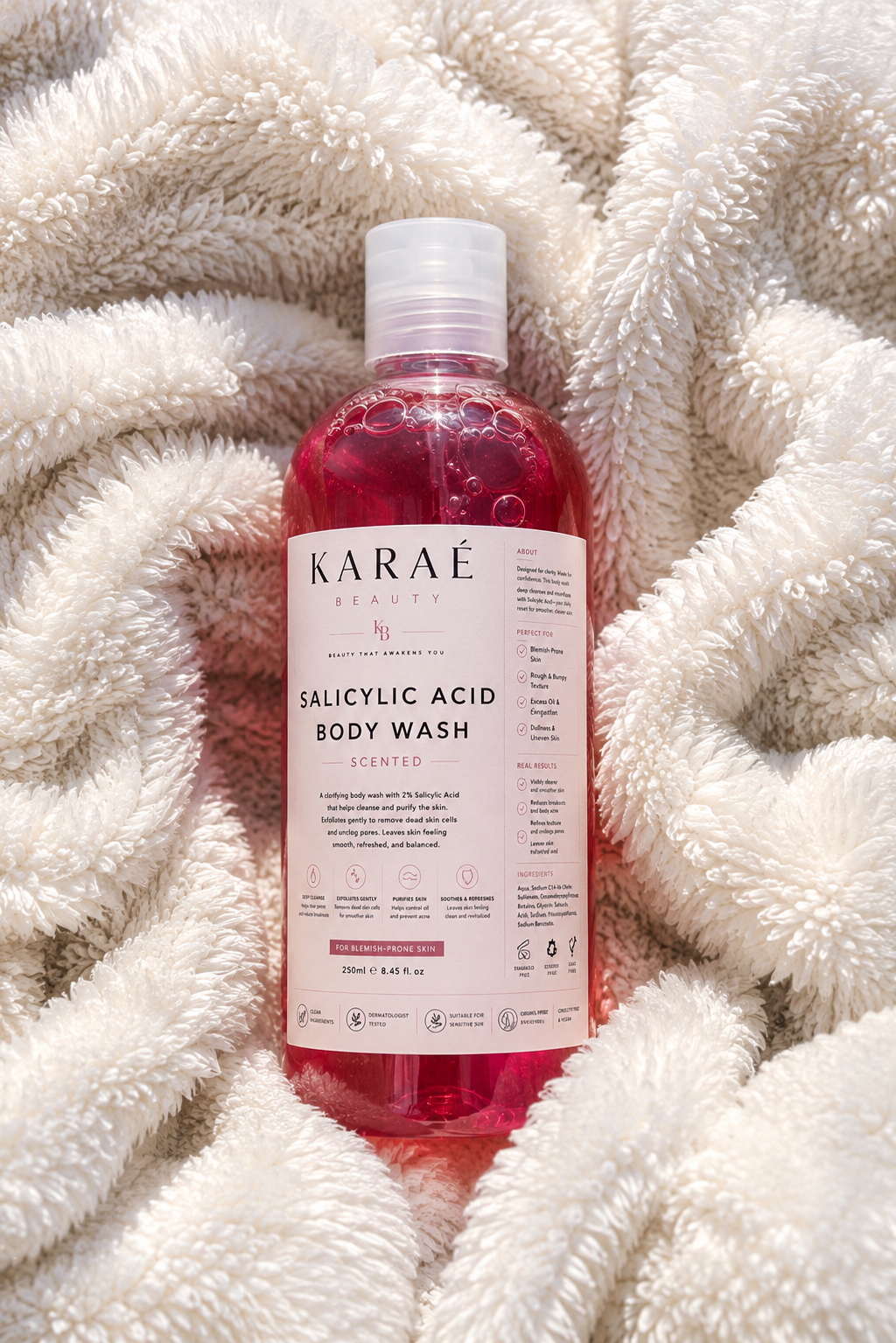KB Salicylic Acid Body Wash (Strawberry Scented)
